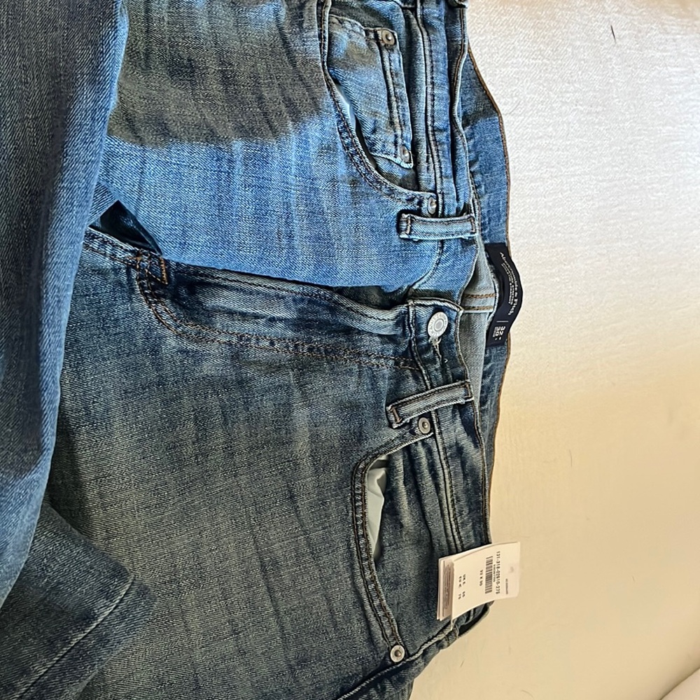 Abercrombie signature stretch athletic straight